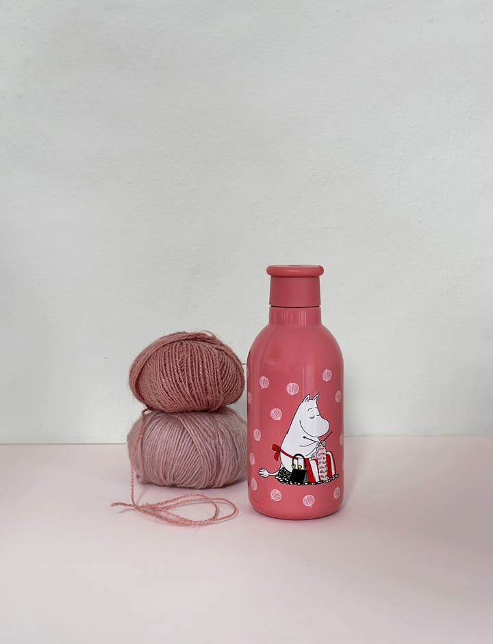 DRINK-IT Mumin Thermosflasche 0,5 L, Moomin knitting RIG-TIG