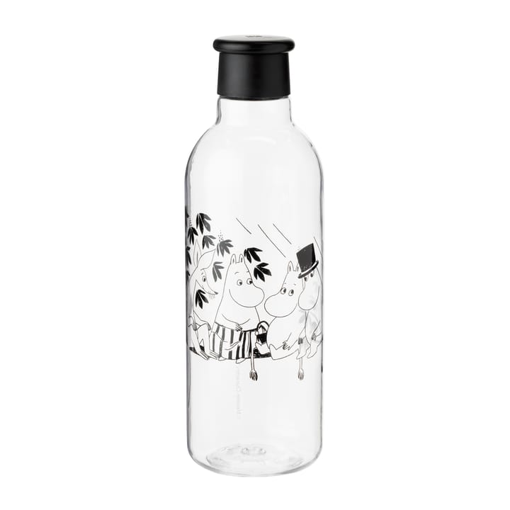 DRINK-IT Mumin Wasserflasche 0,75 l, Black RIG-TIG
