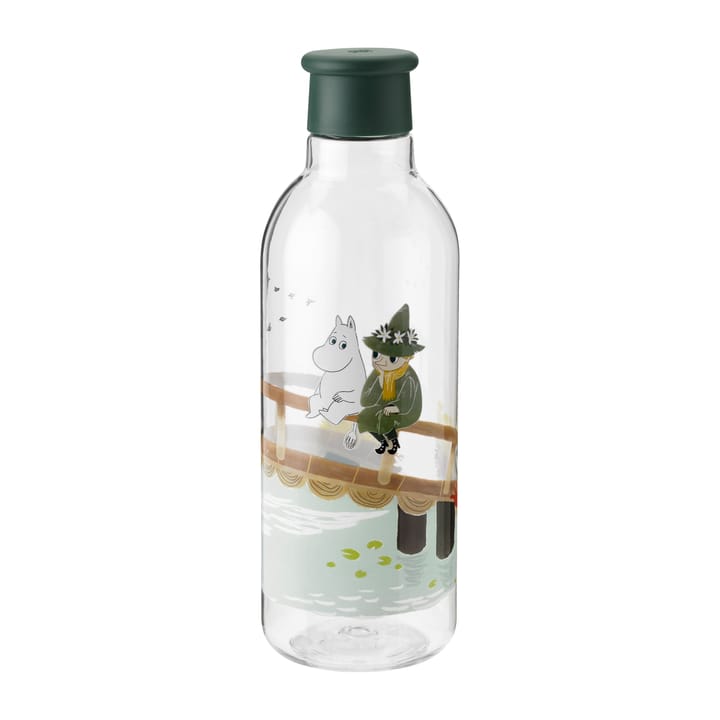 DRINK-IT Mumin Wasserflasche 0,75 l, Dark green RIG-TIG