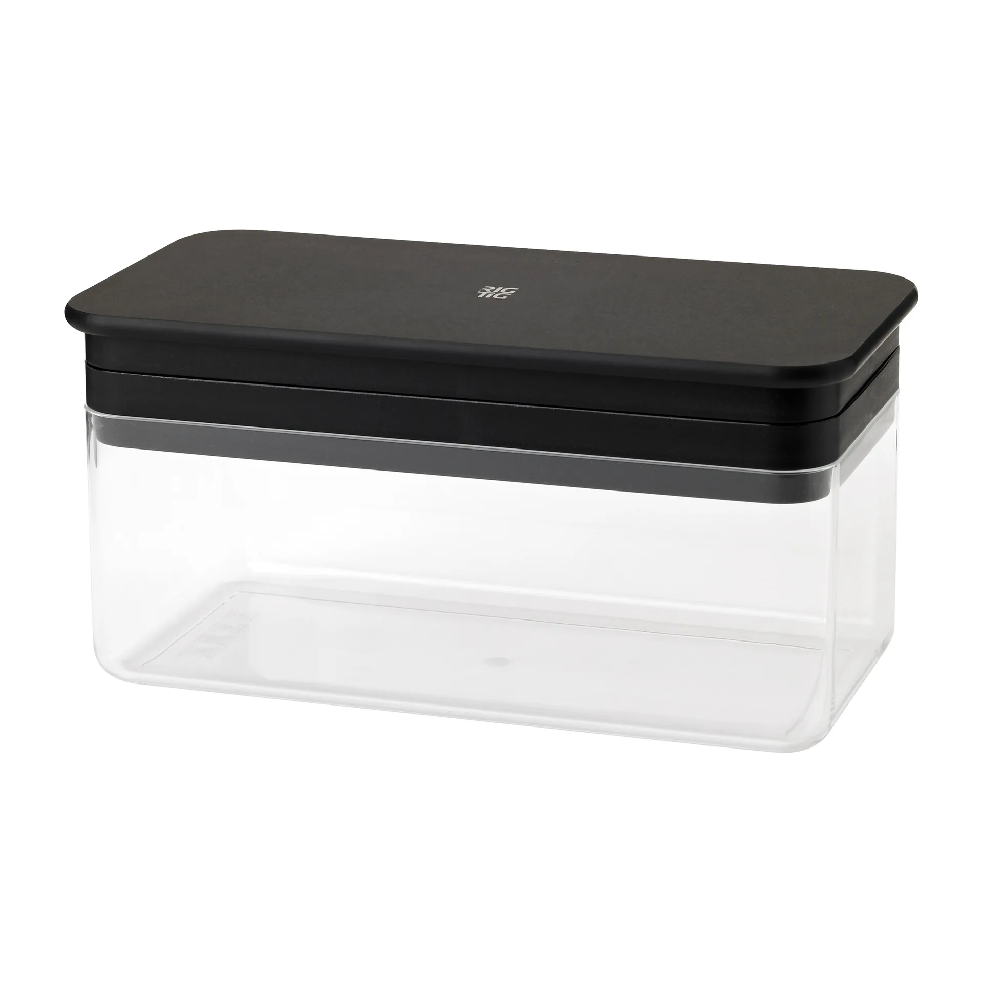 GRATE-IT Reibe mit Behälter, Black RIG-TIG