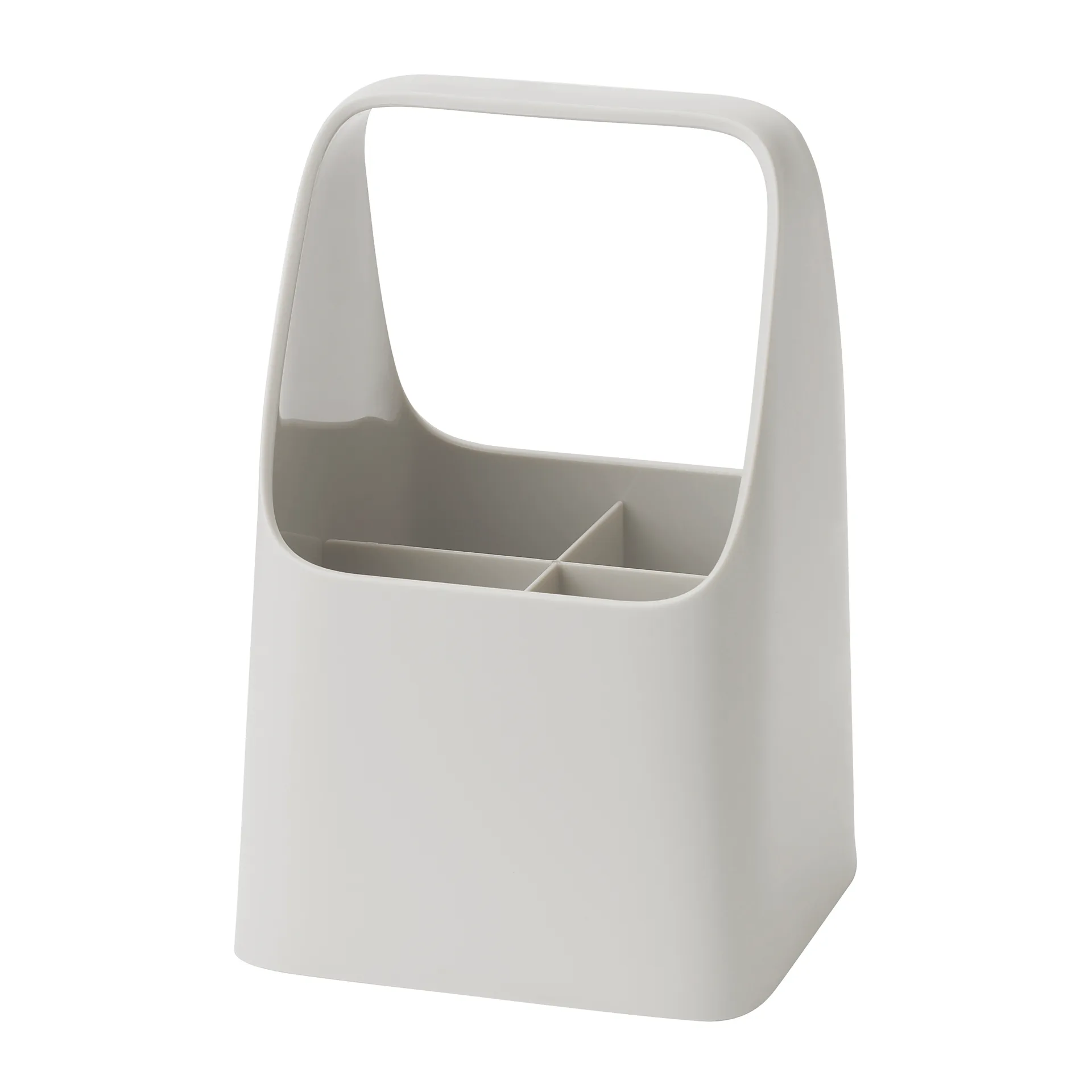 HANDY-BOX Aufbewahrungsbox 12 x 12,5cm, Hellgrau RIG-TIG