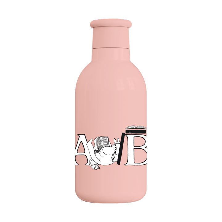 Moomin ABC Thermosflasche 0,5 L, Moomin salmon RIG-TIG