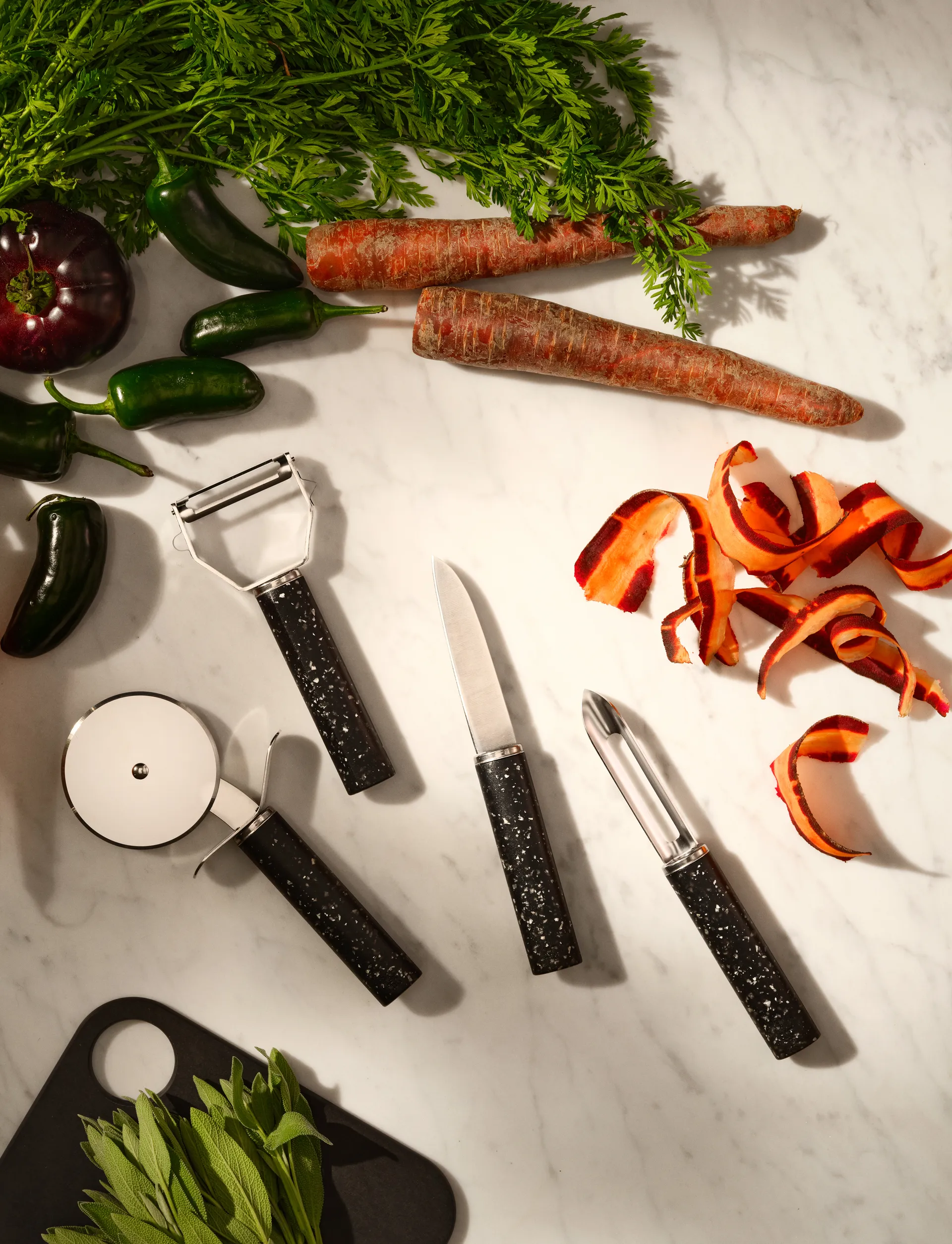 REDO Schälmesser 18,8 cm, Black RIG-TIG