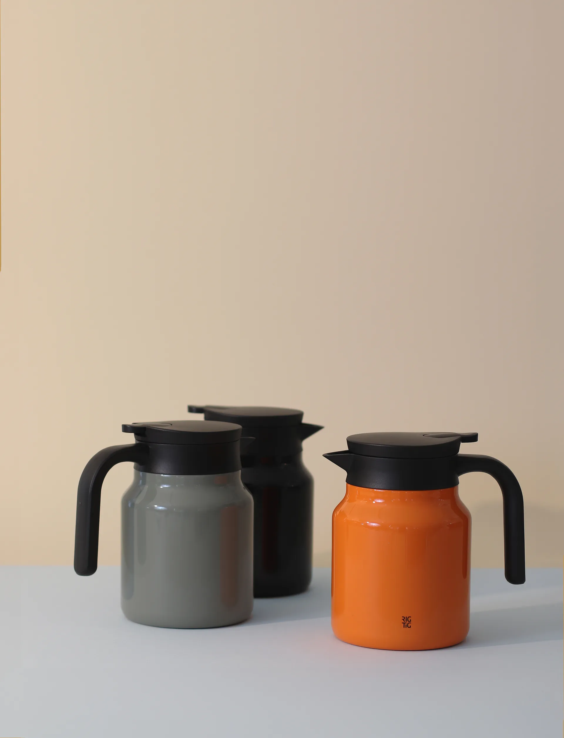 THERM-IT Thermoskanne, Khaki, 0,9 L RIG-TIG