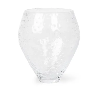 Crushed Glasvase medium - Clear - Ro Collection