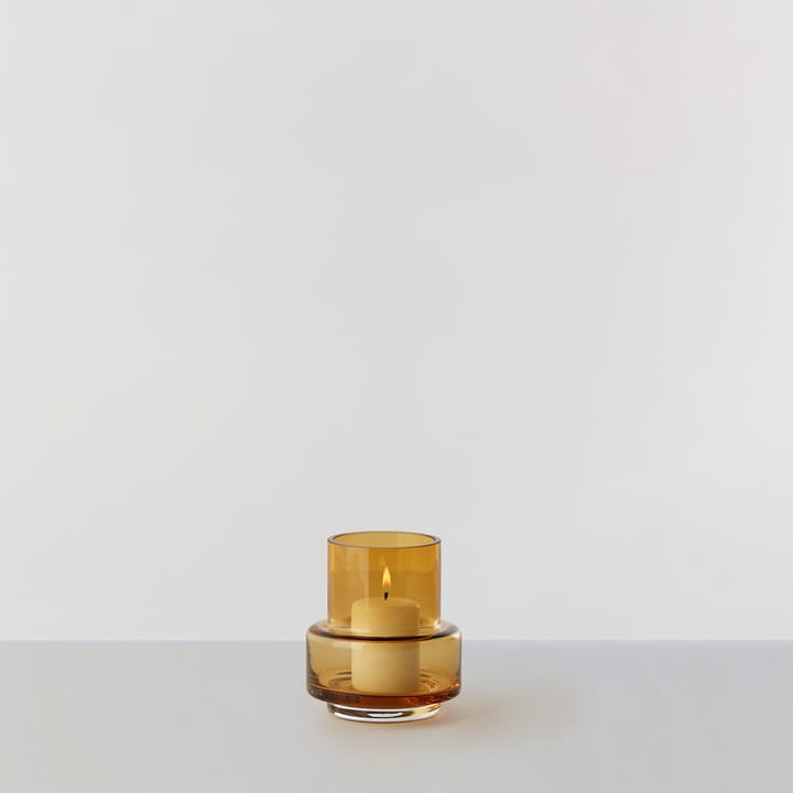 Hurricane tealight no. 25, Amber Ro Collection