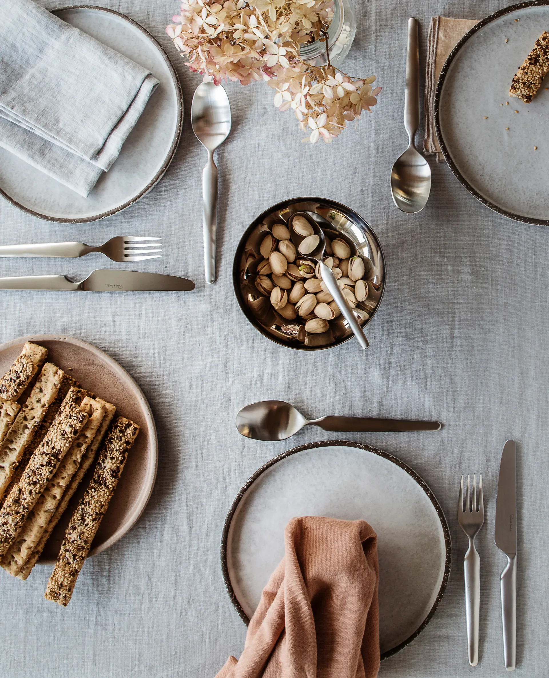 Bergen Teelöffel matt, Edelstahl Robert Welch