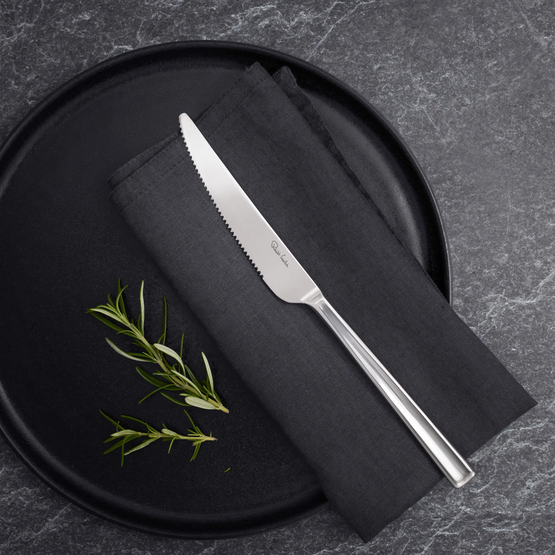 Blockley Steakmesser glänzend, Edelstahl Robert Welch