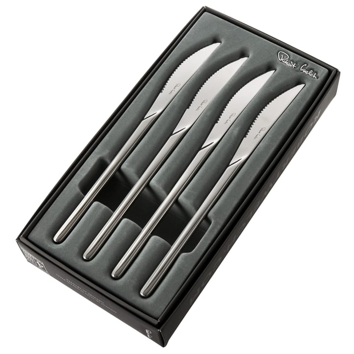 Bud Bright Steakmesser 4 Teile, Edelstahl Robert Welch