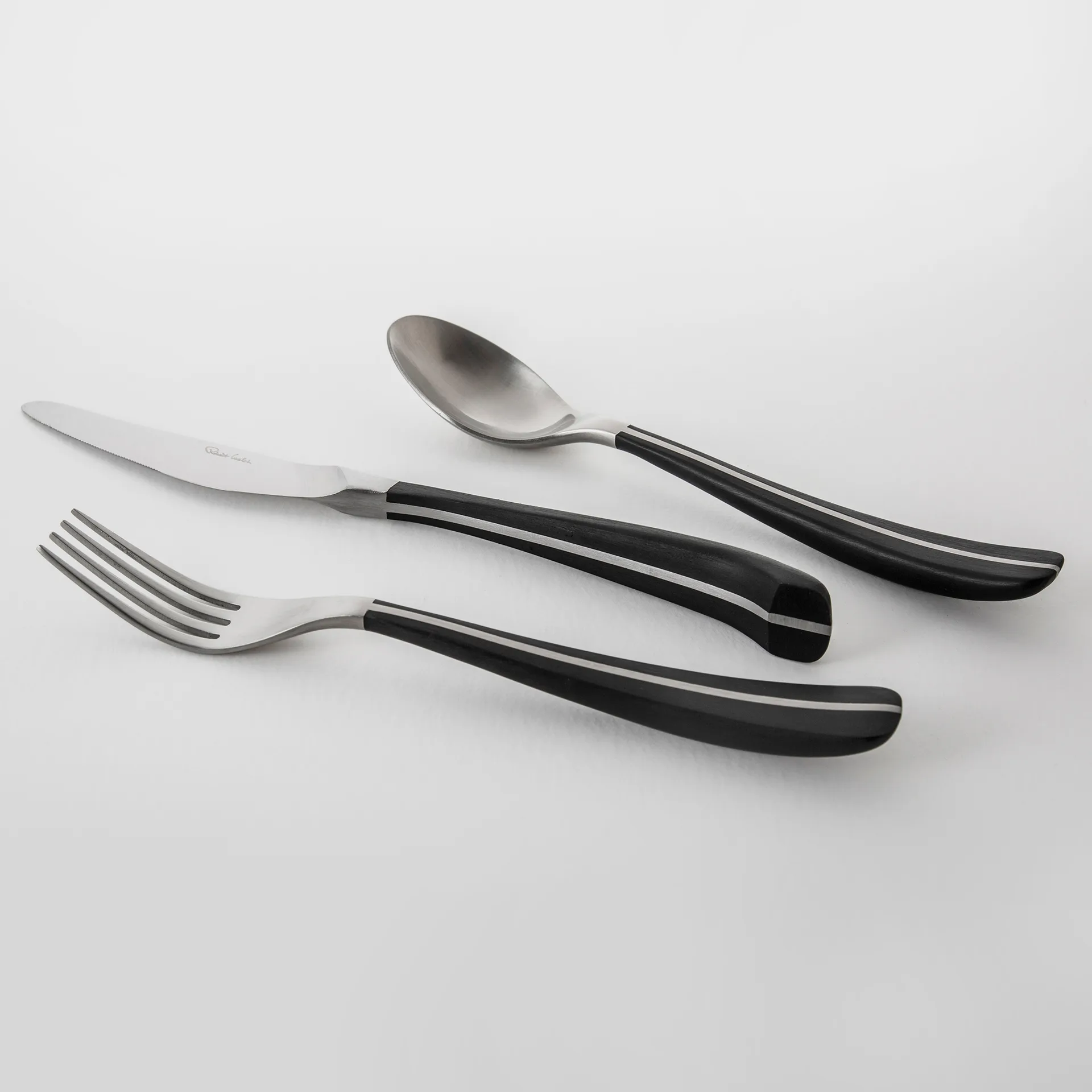 Contour Löffel, Schwarz Robert Welch