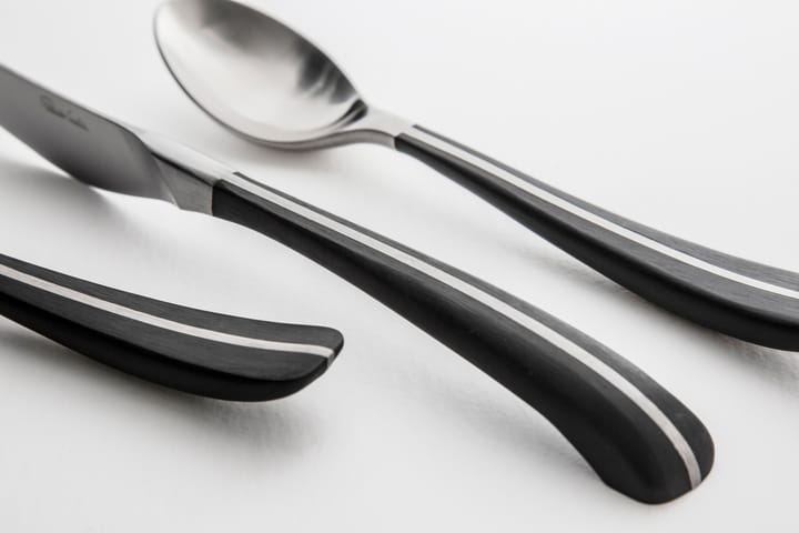 Contour Teelöffel, Schwarz Robert Welch