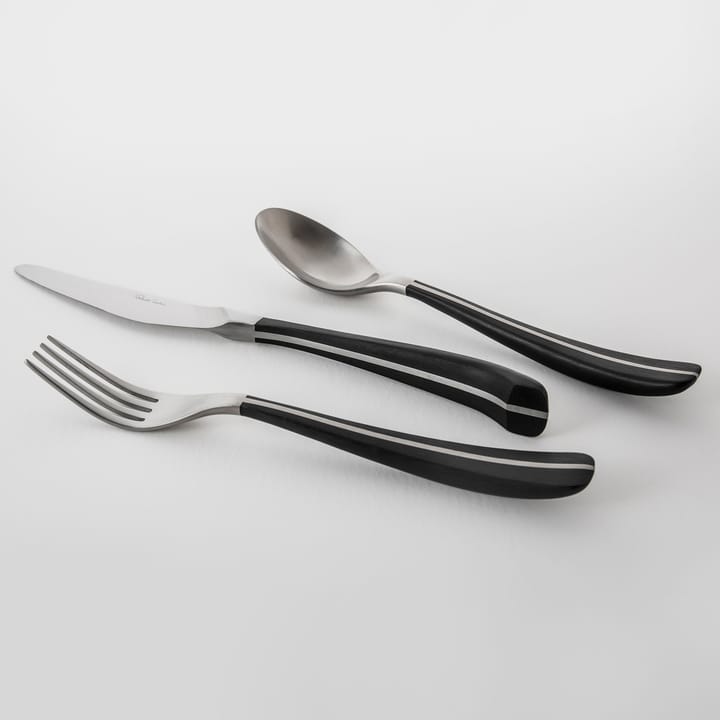 Contour Teelöffel, Schwarz Robert Welch