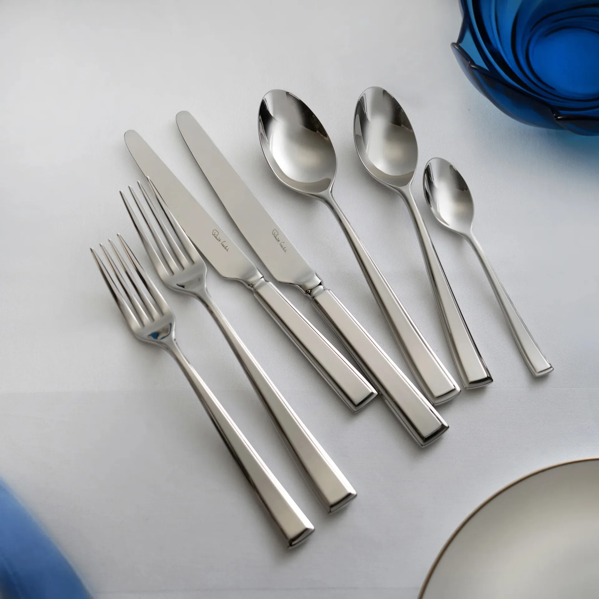 Fairford bright Besteckset, Edelstahl, 7-teilig Robert Welch