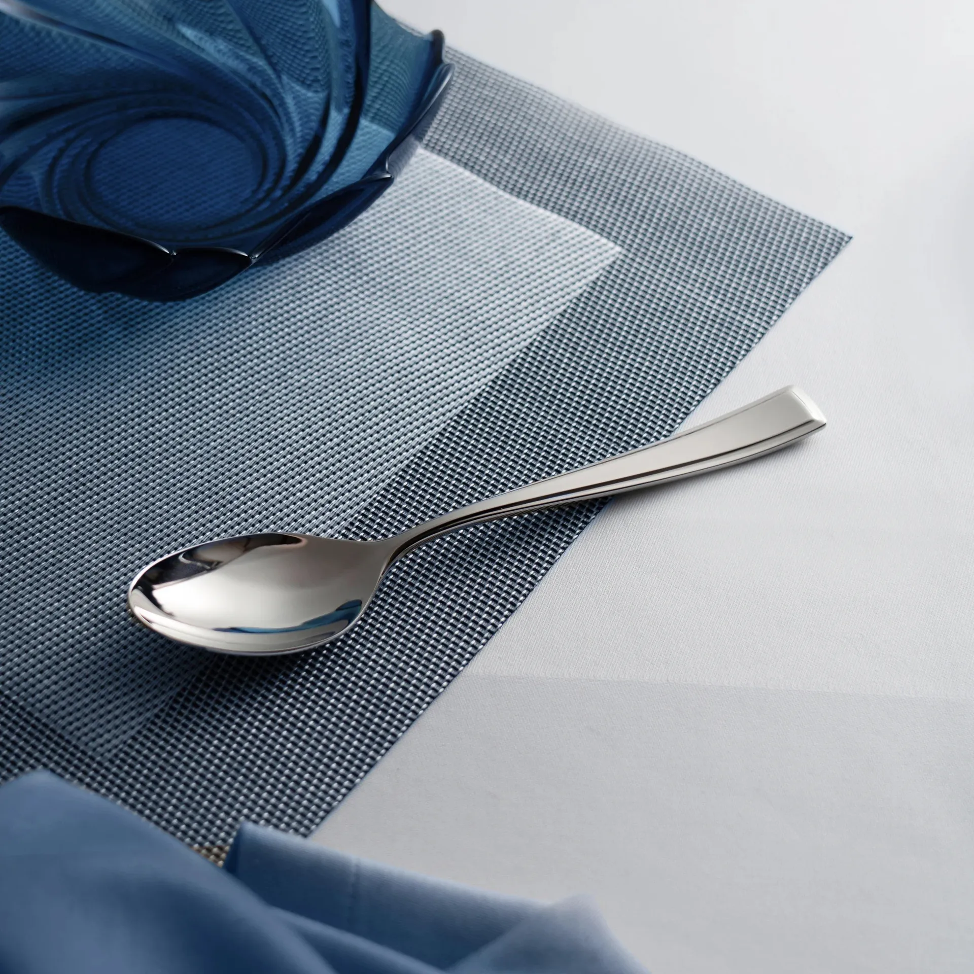 Fairford bright Dessertlöffel, Edelstahl, 18,4 cm Robert Welch