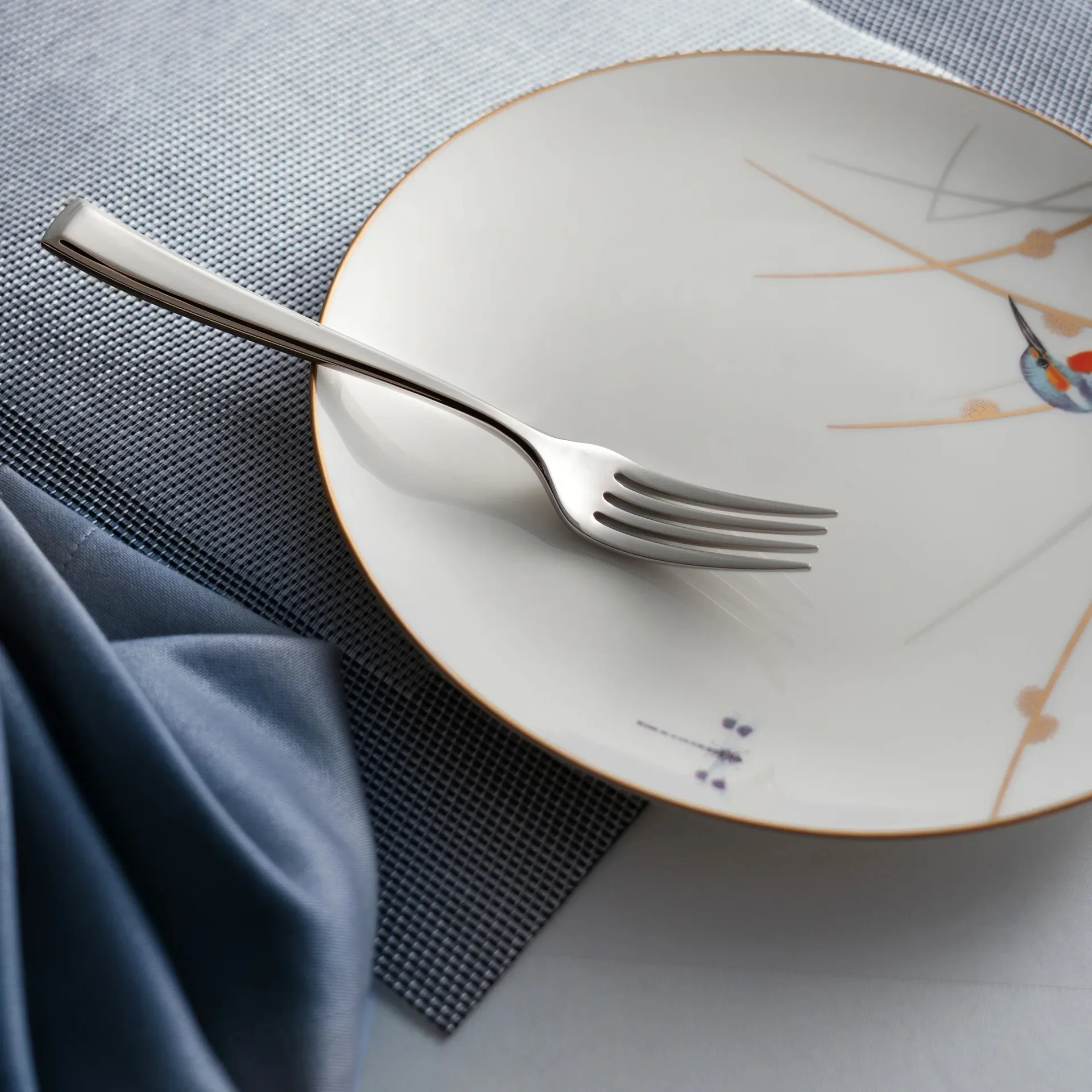 Fairford bright Vorspeisengabel, Edelstahl, 18,2 cm Robert Welch