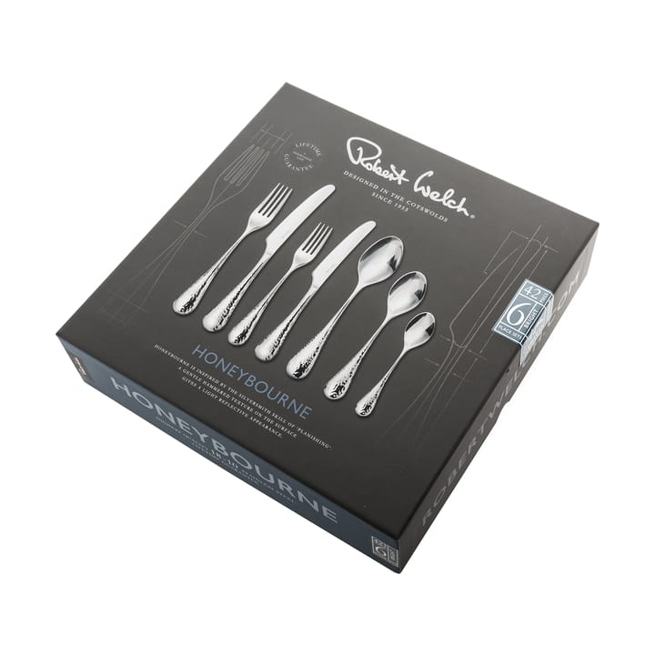 Honeybourne Besteckset 42 Teile, Edelstahl Robert Welch