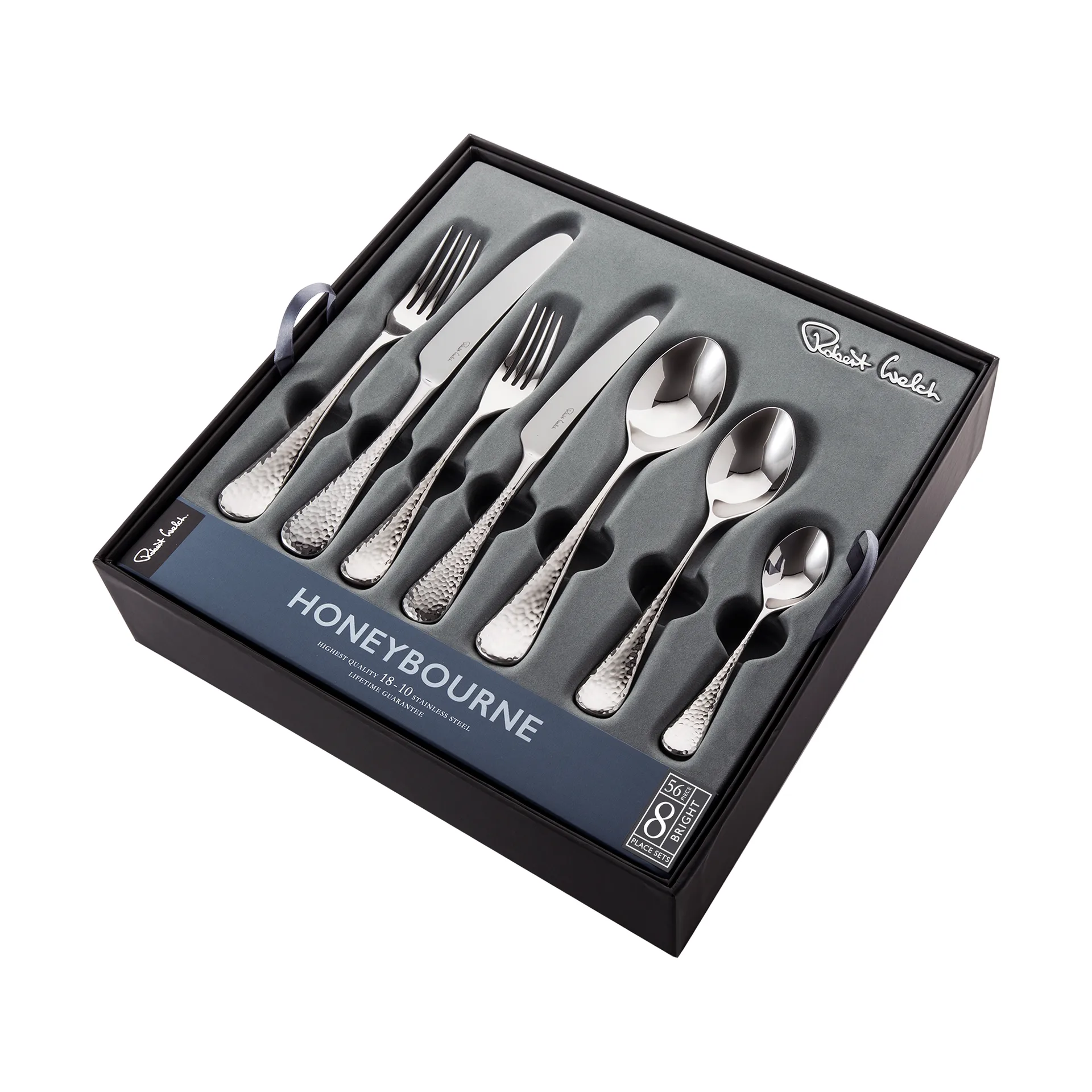 Honeybourne Besteckset 56 Teile, Edelstahl Robert Welch