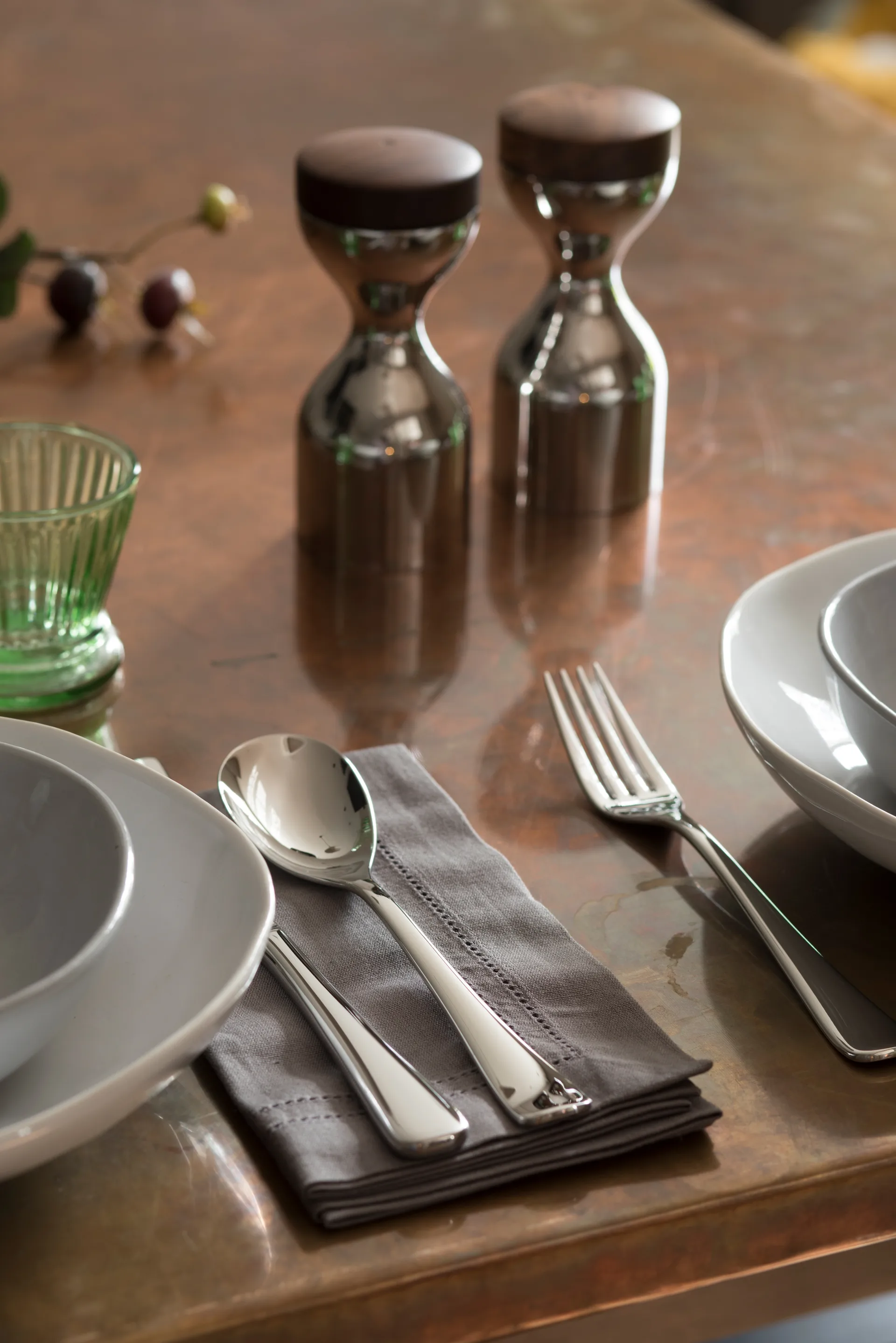 Limbrey Pfeffermühle 14,5 cm, Edelstahl Robert Welch