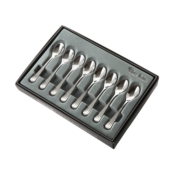Palm Bright Kaffeelöffel 8er Pack, Edelstahl Robert Welch