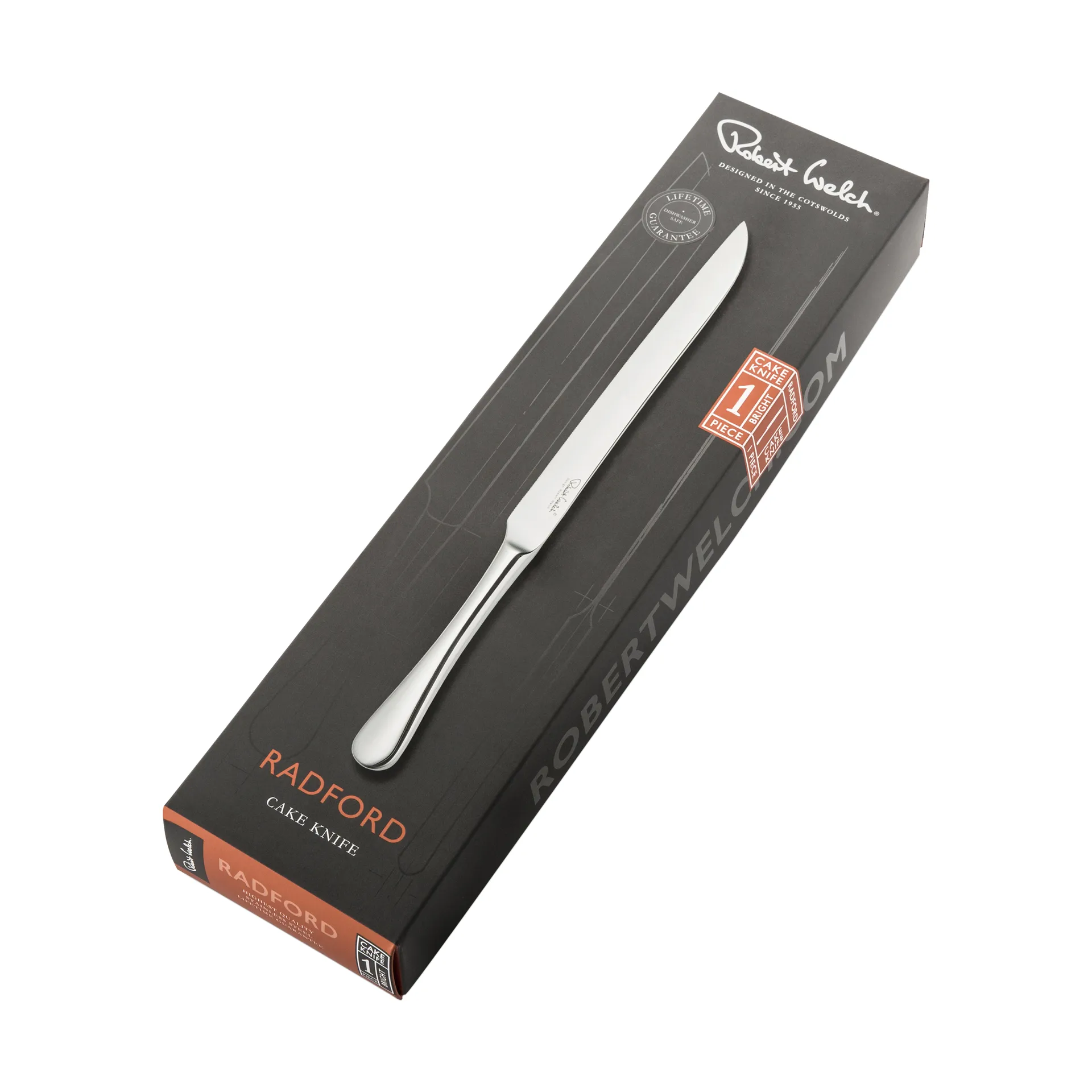 Radford Tortenmesser, Glänzend Robert Welch