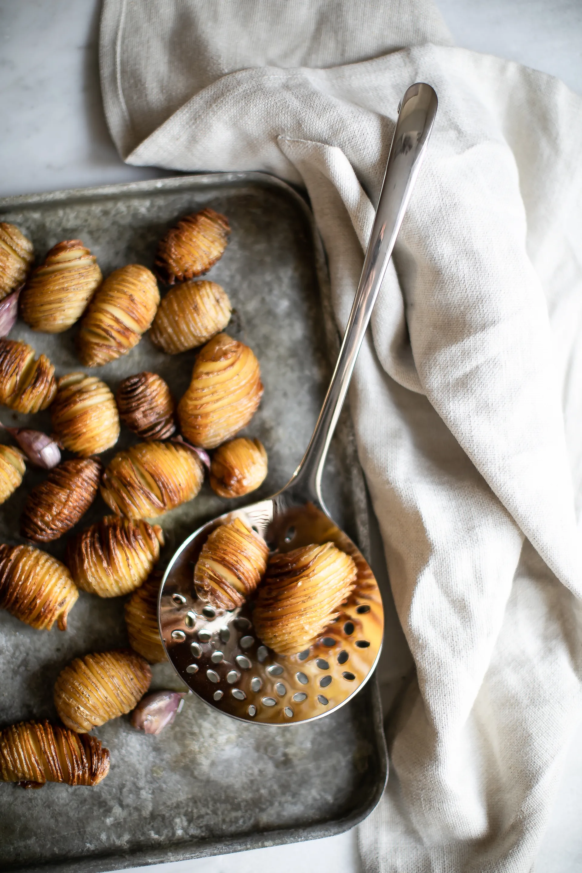 Robert Welch signature durchlöcherter Schaumlöffel, Edelstahl Robert Welch