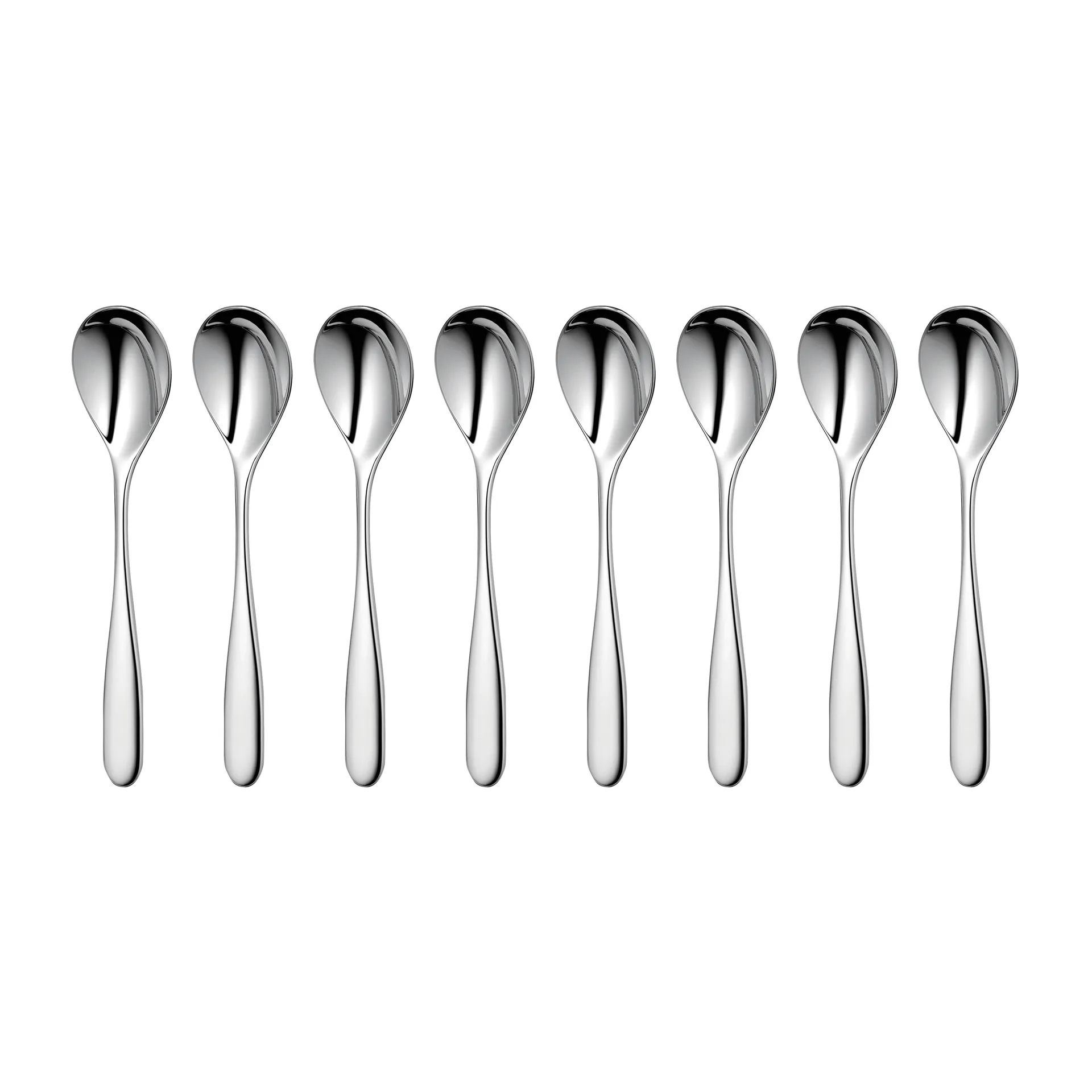Stanton Bright Kaffeelöffel 8-pack, Edelstahl Robert Welch