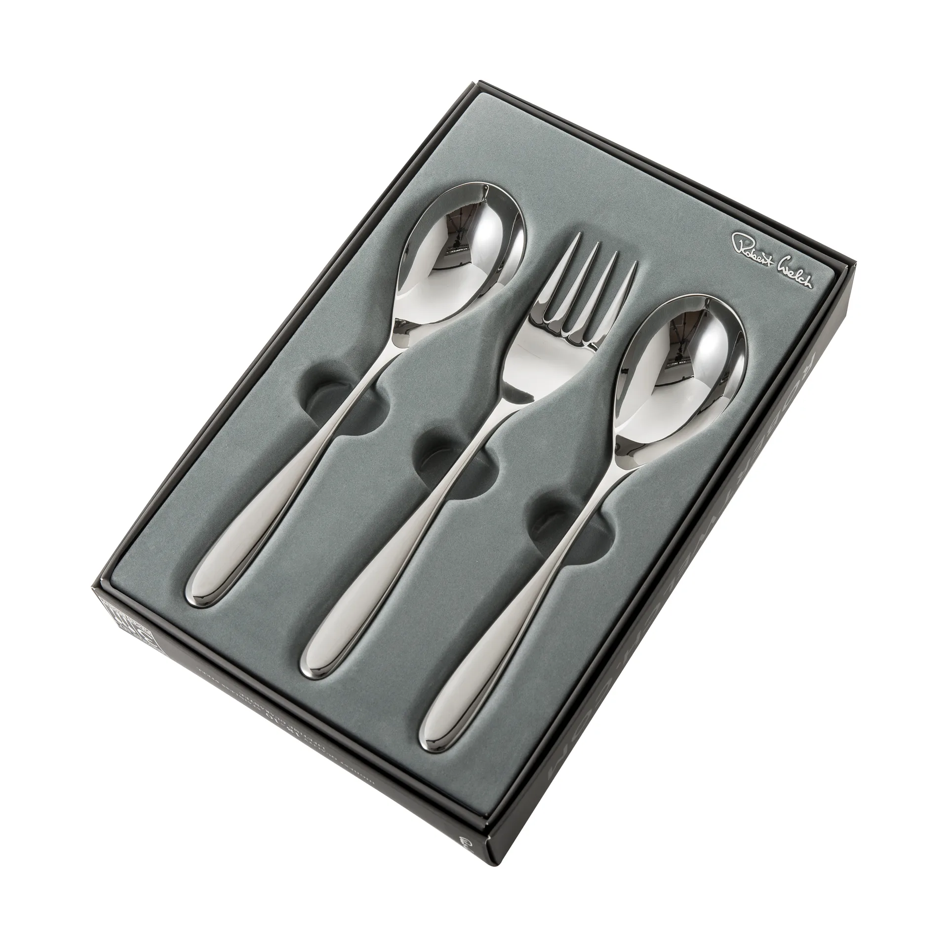 Stanton Bright Servierbesteck 3 Teile, Edelstahl Robert Welch
