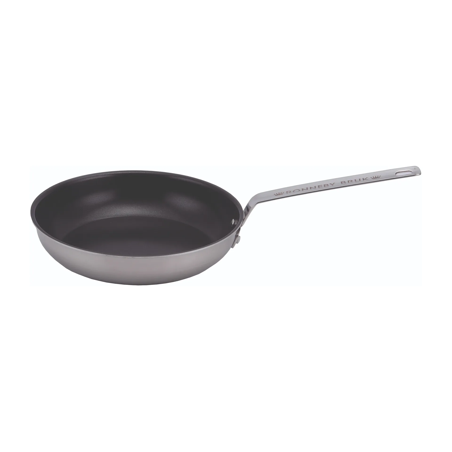 Inox Edelstahlpfanne mit keramischer Antihaft-Oberfläche, Ø24cm Ronneby Bruk