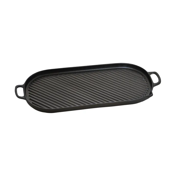 Rondo Grillplatte - 23×47 cm mit Griff und Ausguss - Ronneby Bruk