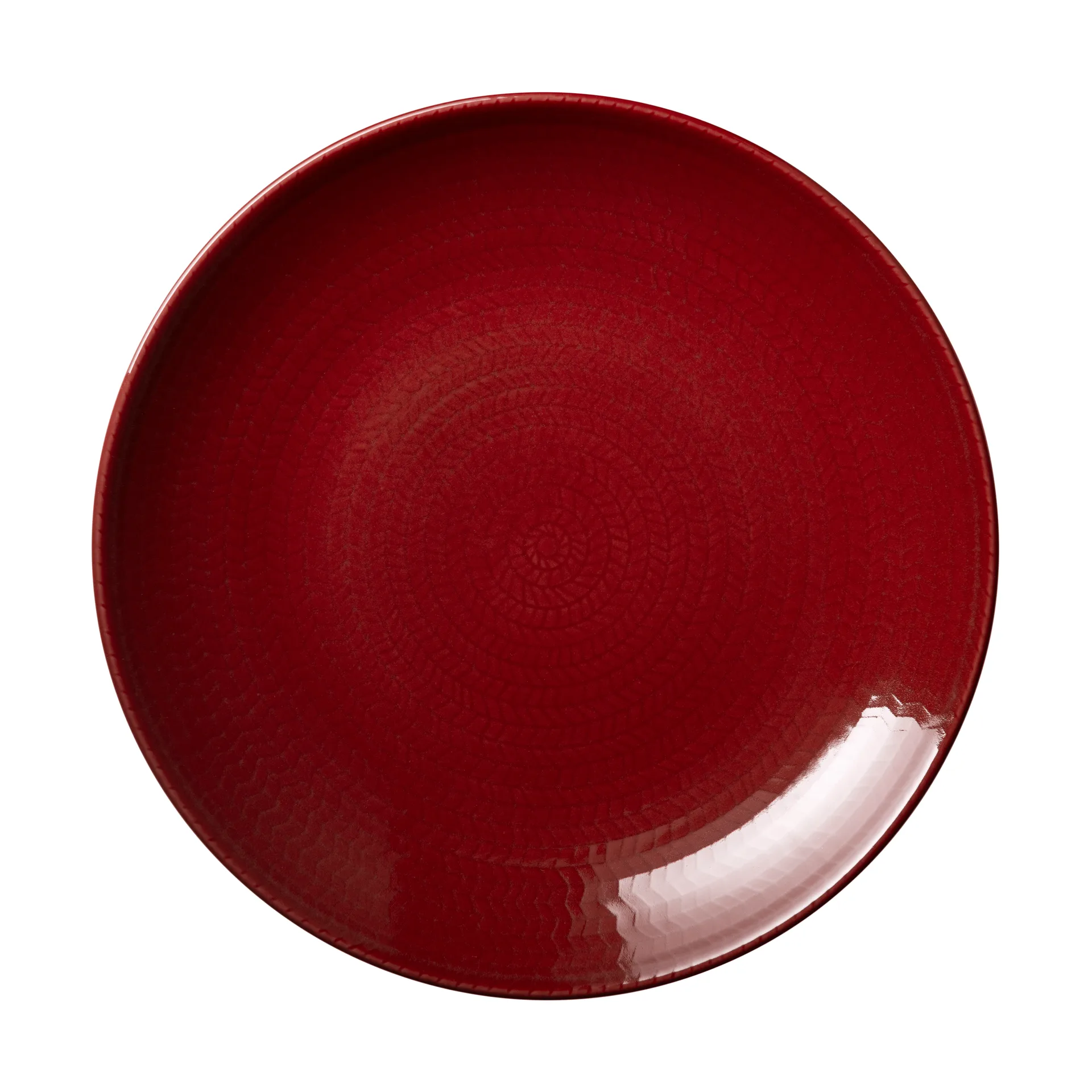 Blå eld tallrik, Rot, 23 cm Rörstrand