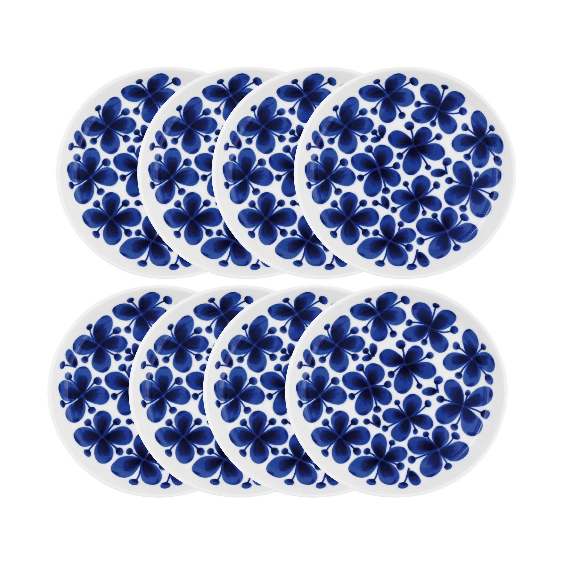 Mon Amie Dessertteller Ø18 cm 8er-Pack - Blau,  Rörstrand