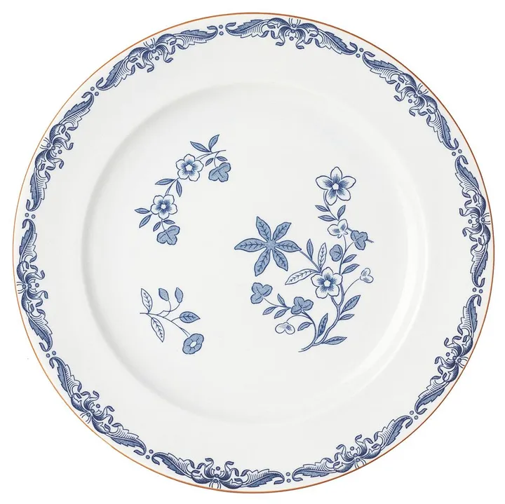 Ostindia flacher Teller - Blau, Ø21cm - Rörstrand