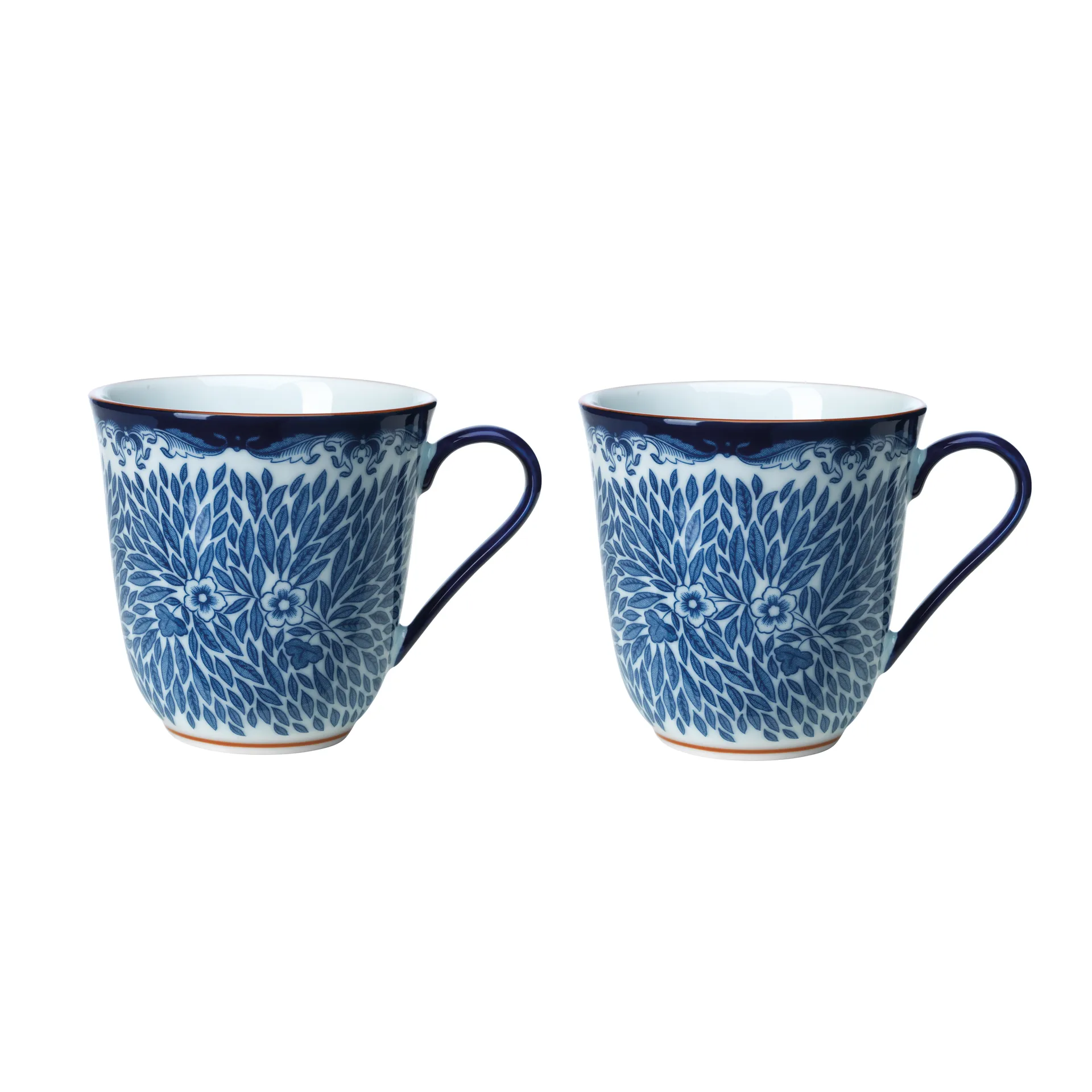 Ostindia Floris Tasse 30 cl 2er Pack, Blau Rörstrand