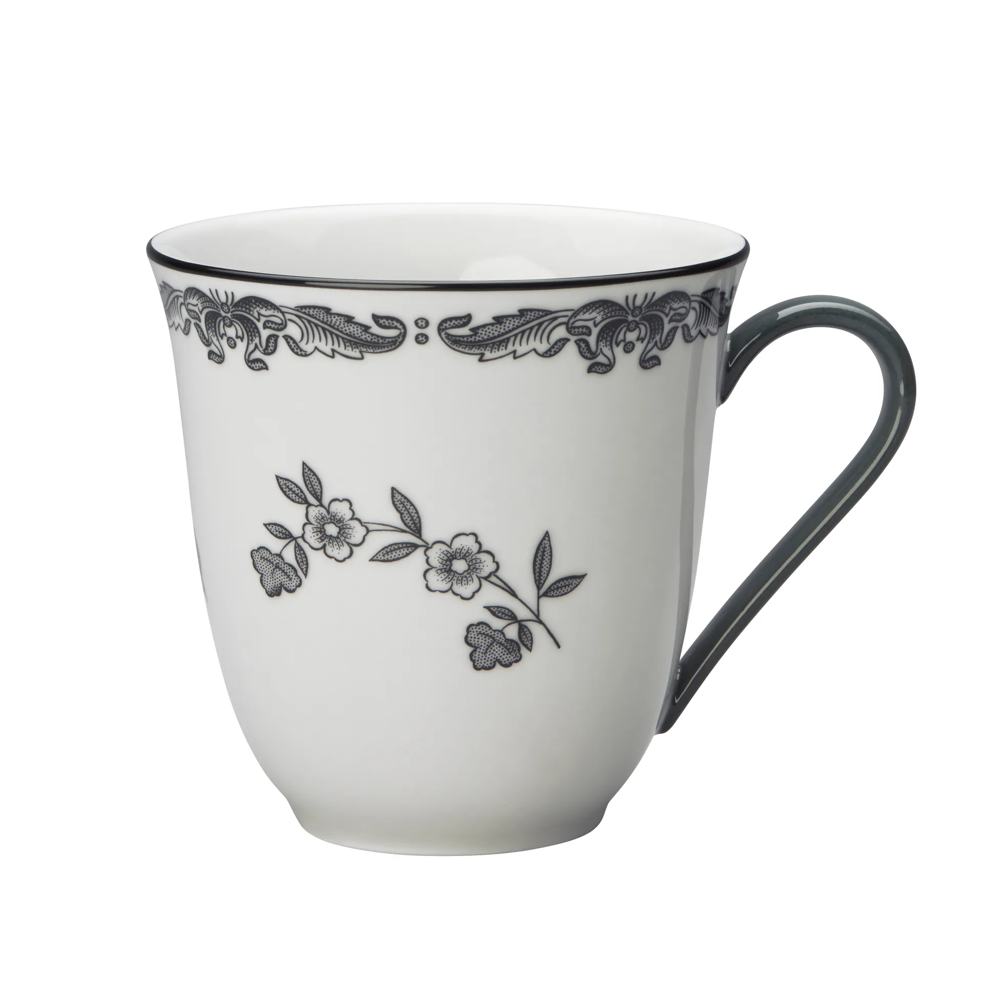 Ostindia Schwarz Tasse, 30cl Rörstrand