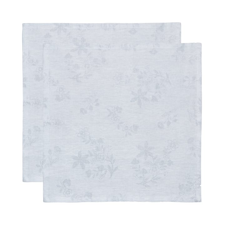 Ostindia Stoffserviette 45 x 45cm 2er Pack  , Blau Rörstrand