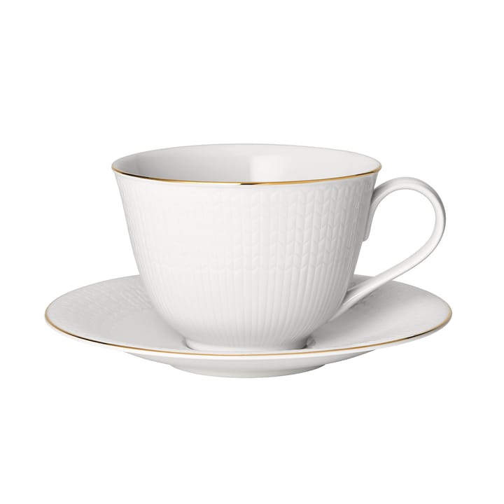 Swedish Grace Gala Teetasse - Weiß - Rörstrand