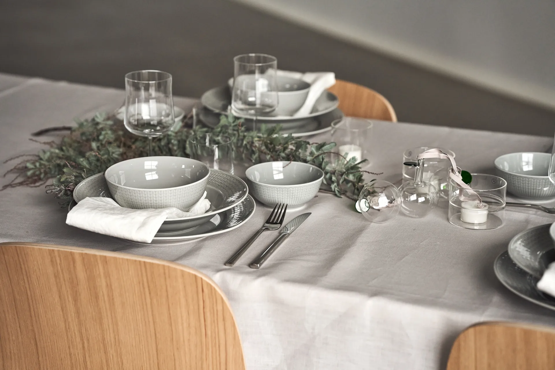 Swedish Grace kleine Schale 6er Pack Nebel (grau),  Rörstrand
