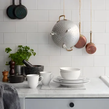 Swedish Grace Teller Ø21 cm 8er-Pack - Schnee (weiß) - Rörstrand