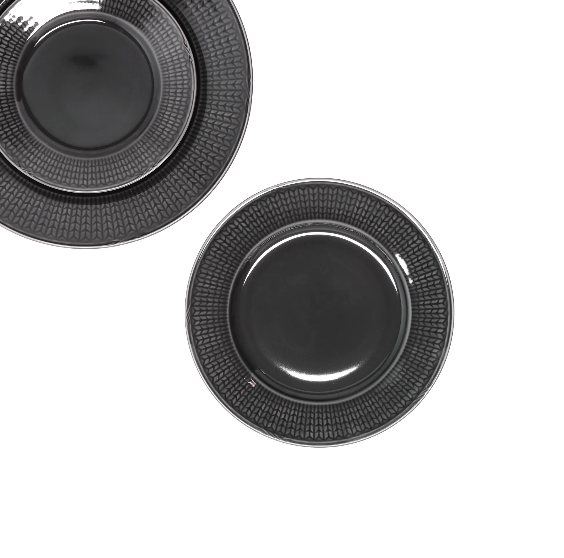 Swedish Grace Teller Ø21 cm, Stone (dunkelgrau) Rörstrand