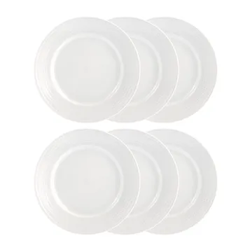 Swedish Grace Teller 21cm 6er Pack Weiß - Rörstrand