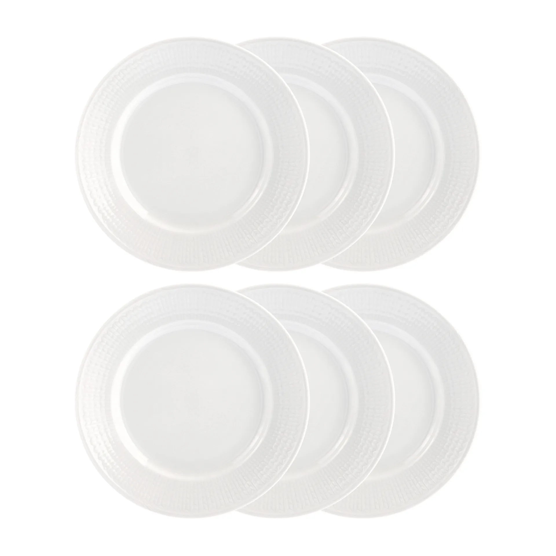 Swedish Grace Teller 21cm 6er Pack Weiß Rörstrand