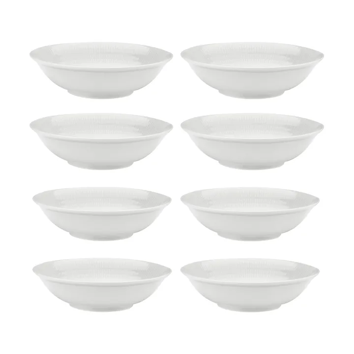 Swedish Grace tiefer Teller Ø19 cm 8er-Pack - Schnee (weiß) - undefined - Rörstrand