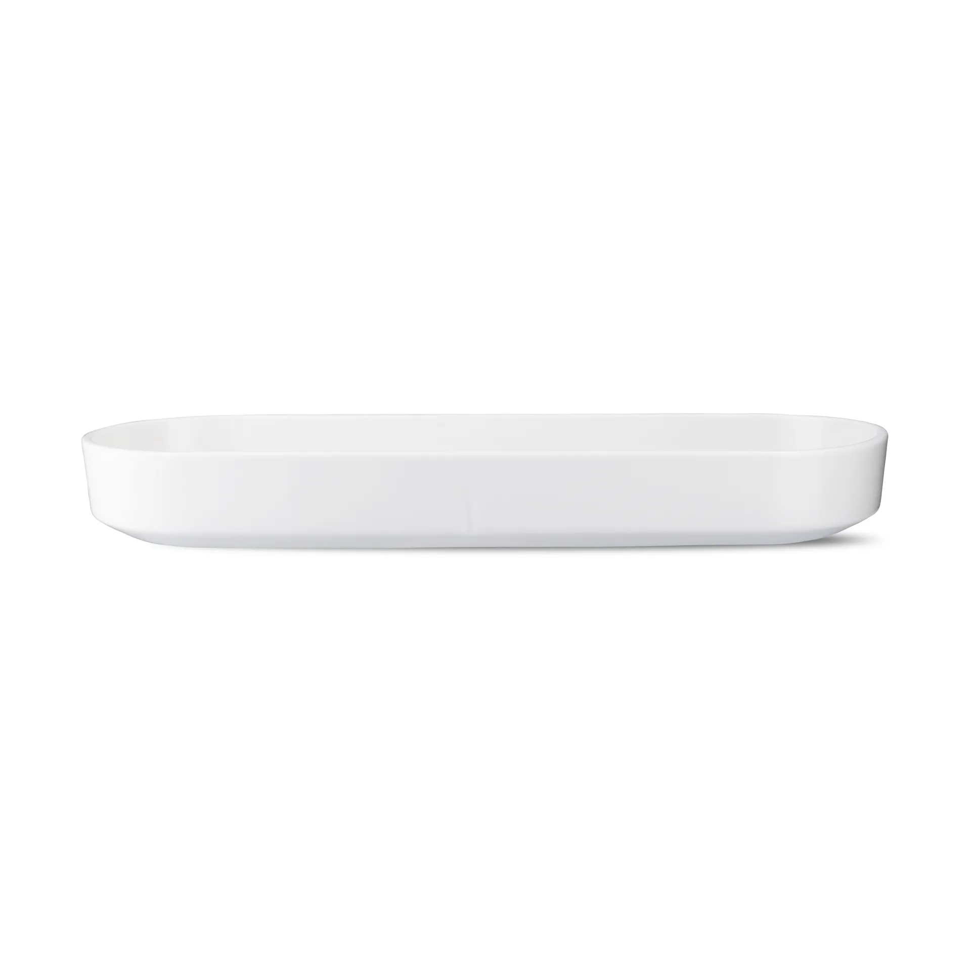 Grand Cru ovales Servierplatten, Weiß, 12x34 cm Rosendahl