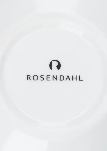 Grand Cru Snackschale und Löffel - Weiß, Ø10,5 cm - Rosendahl