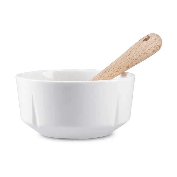Grand Cru Snackschale und Löffel - Weiß, Ø9 cm - Rosendahl