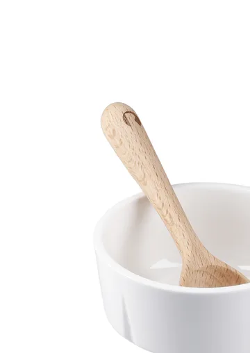 Grand Cru Snackschale und Löffel - Weiß, Ø9 cm - Rosendahl