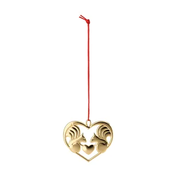 Karen Blixen nuts about you Dekorationsanhänger - Vergoldet, 6 cm - Rosendahl