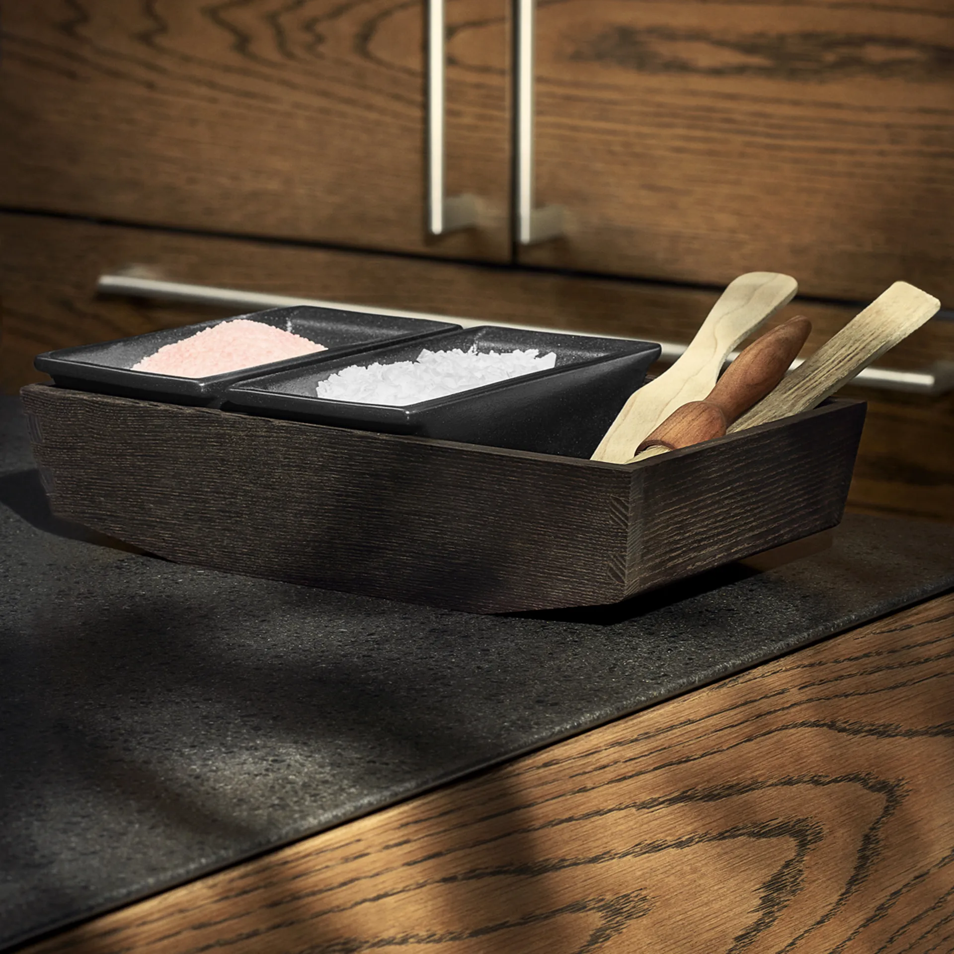 Rå Salzmühle 6,5cm, Schwarz Rosendahl