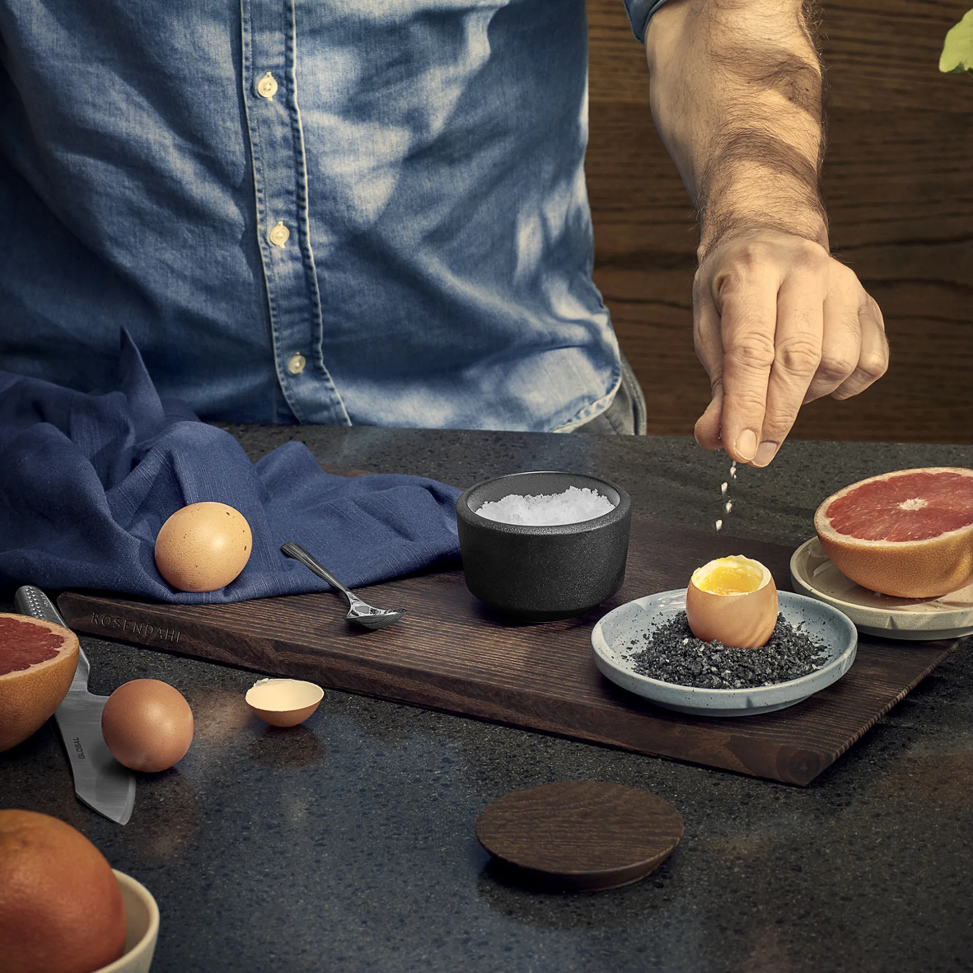 Rå Schneidebrett 44 x 25cm, Termo Ask Rosendahl