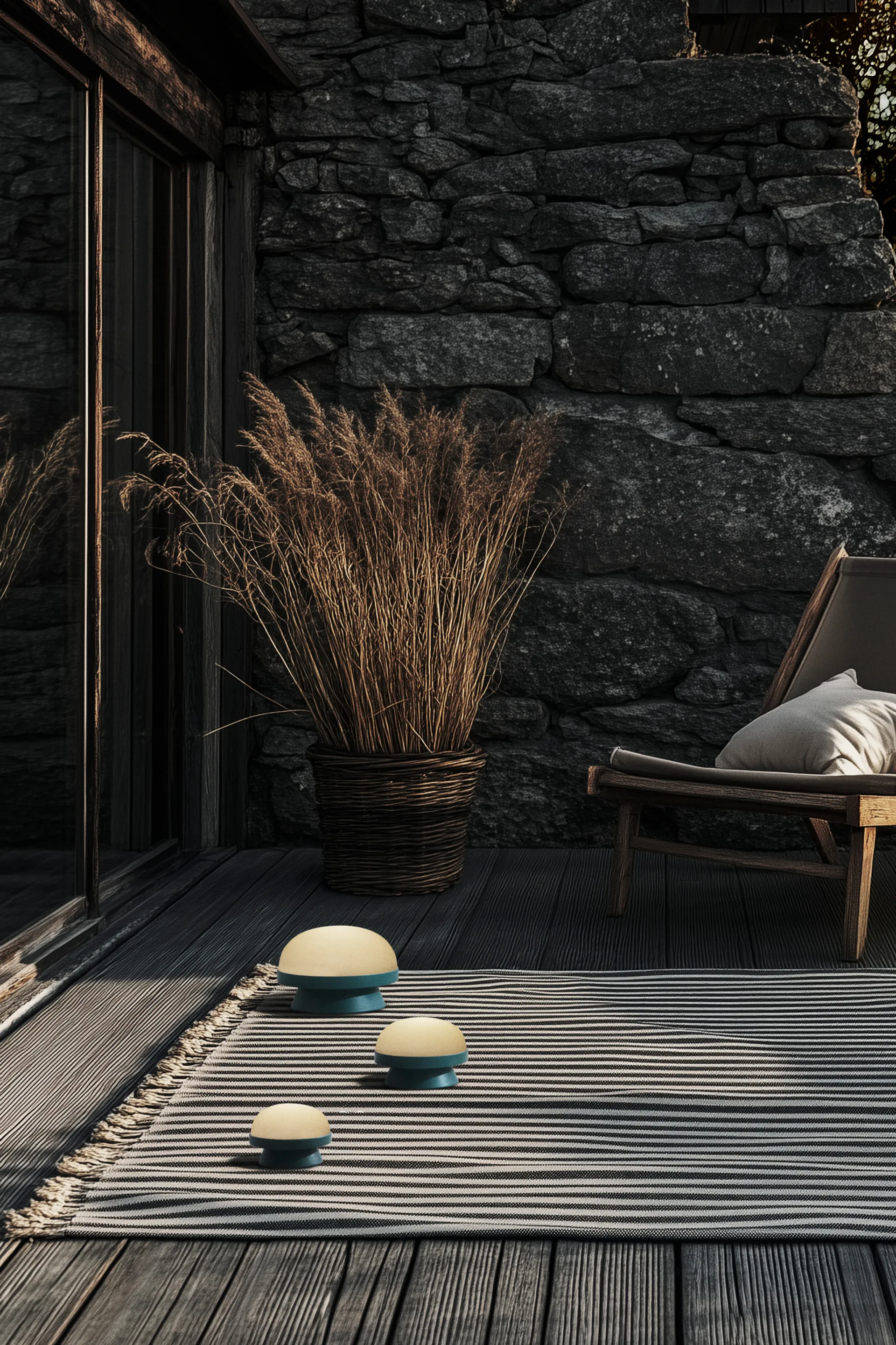 Soft Spot dots Solarleuchte Ø21 cm, Forest green Rosendahl